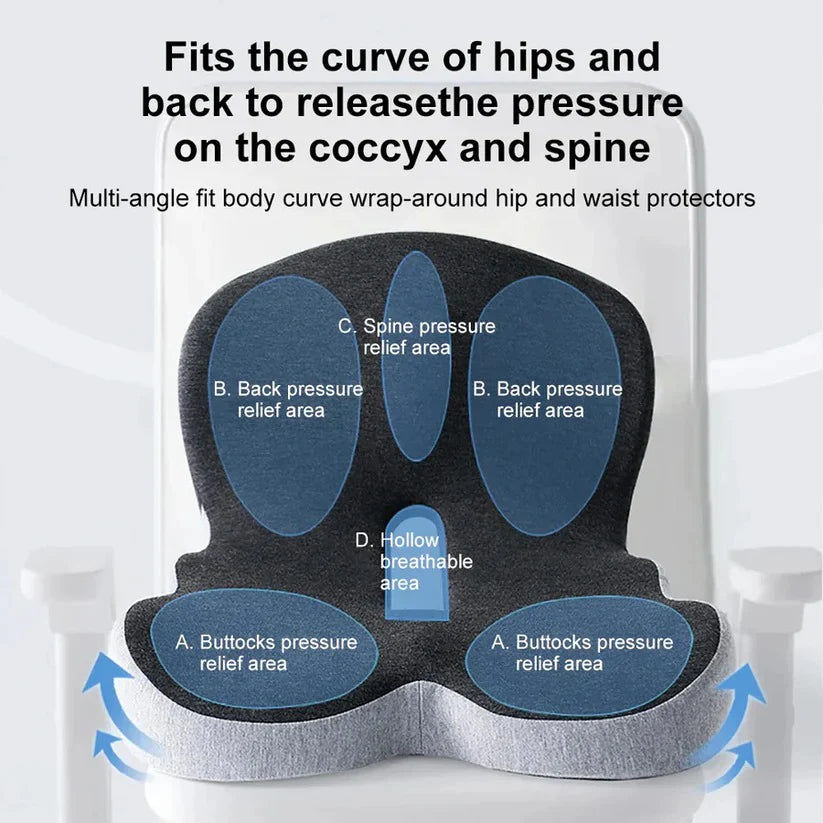 Lumbar Support Pressure Relief Cushion